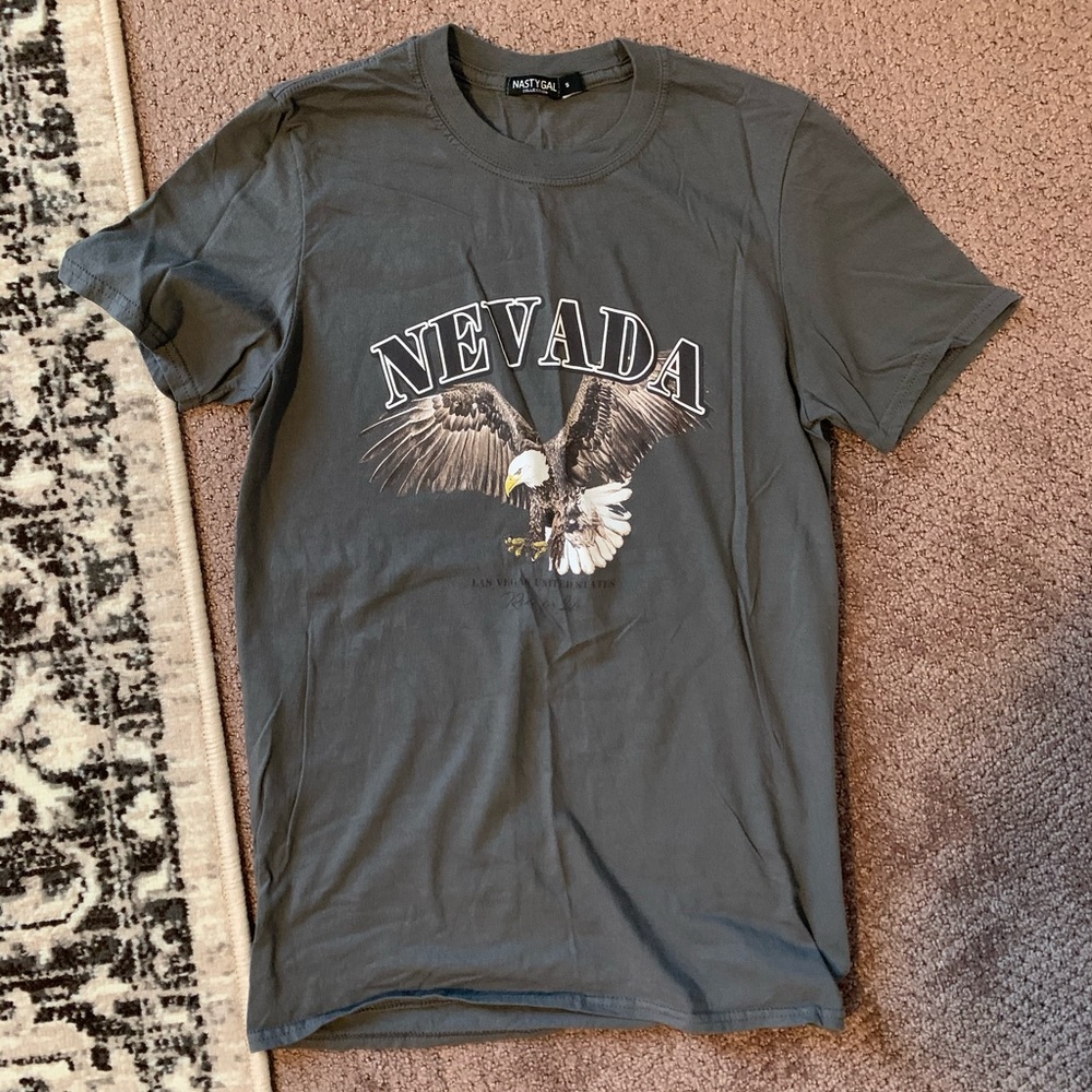 Nasty Gal eagle tshirt